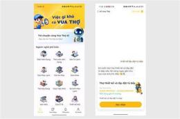 giao diện app vua da ga