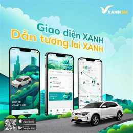 giao diện app xe da ga cua sat