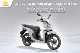giao diện app xe tay ga hon da vision gia bao nhieu