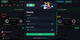 giao diện app xem binh luan da ga truc tiep