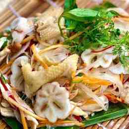 gỏi gà măng cụt đà nẵng