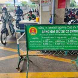 gửi xe qua đêm tại ga đà nẵng