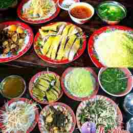 hình ảnh của cơm gà bà buội đà nẵng