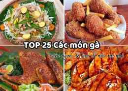 hướng dẫn sử dụng các món ngon từ gà đá