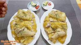hướng dẫn sử dụng cách luộc gà đã chặt