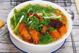 hướng dẫn sử dụng canh bánh đa nấu với lòng gà thơm ngon ngọt lành