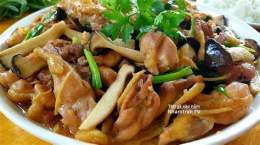 hướng dẫn sử dụng da gà xào