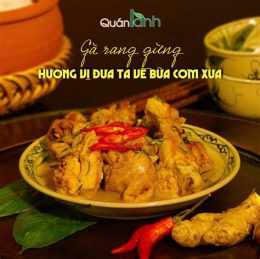 hướng dẫn sử dụng gà rang gừng đậm vị