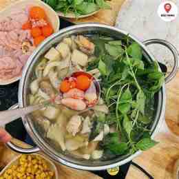 hướng dẫn sử dụng lẩu gà lá é - chi nhánh tao ngộ 2 đà lạt