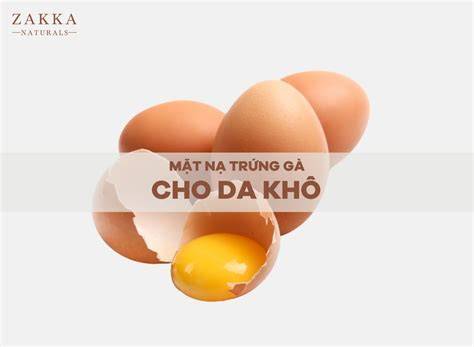 hướng dẫn sử dụng mặt nạ trứng gà cho da khô