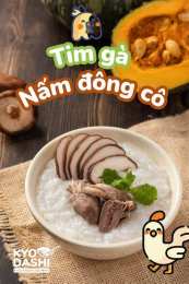 hướng dẫn sử dụng miến gà nấm thanh đạm