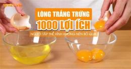 hướng dẫn sử dụng tác dụng của lòng trắng trứng gà đối với da