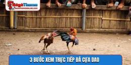 hướng dẫn sử dụng truc tiếp đá gà cựa dao
