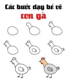 hướng dẫn sử dụng vẽ con gà đá