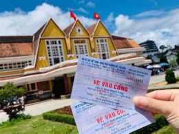 hướng dẫn sử dụng vé tham quan nhà ga xe lửa đà lạt