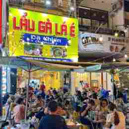 lẩu gà la é dã chiến quận 1