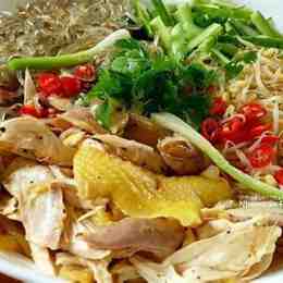 miến gà trộn đà lạt