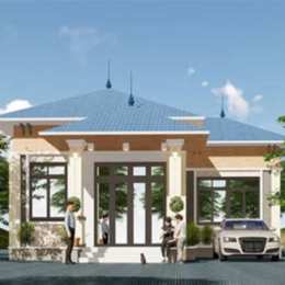 nhà cấp 4 gác lửng đẹp hiện đại