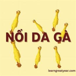 nổi da gà trong tiếng trung