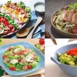 salad đậu gà rau củ