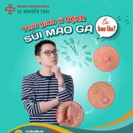 sùi mào gà giai đoạn đầu nốt nhỏ