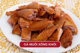 tính năng nổi bật cách làm gà xông khói đà nẵng