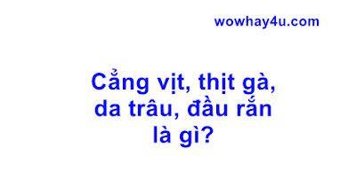 tính năng nổi bật cẳng vịt thịt gà da trâu đầu rắn