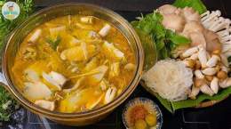 tính năng nổi bật lẩu gà đá lá quế thu trinh