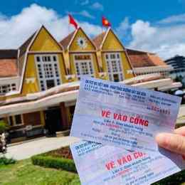 vé tham quan nhà ga xe lửa đà lạt